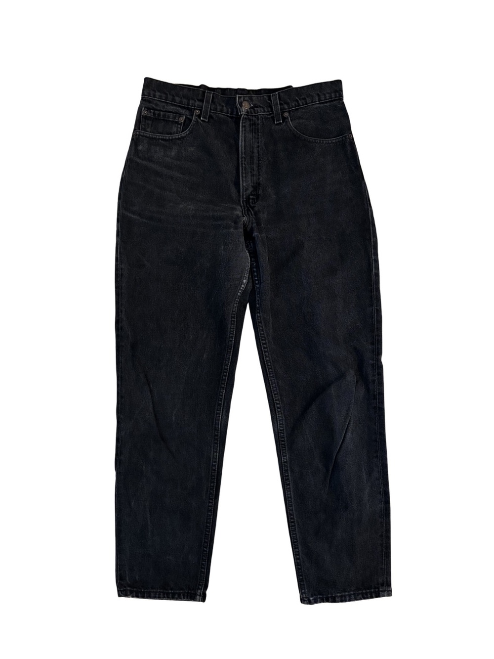 1990’s Levi’s 550 Relaxed Fit Tapered Leg Jeans - Sulphur Black